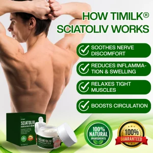 Timilk® Sciatoliv Sciatica Relief Cream 15 Timilk® Sciatoliv Sciatica Relief Cream