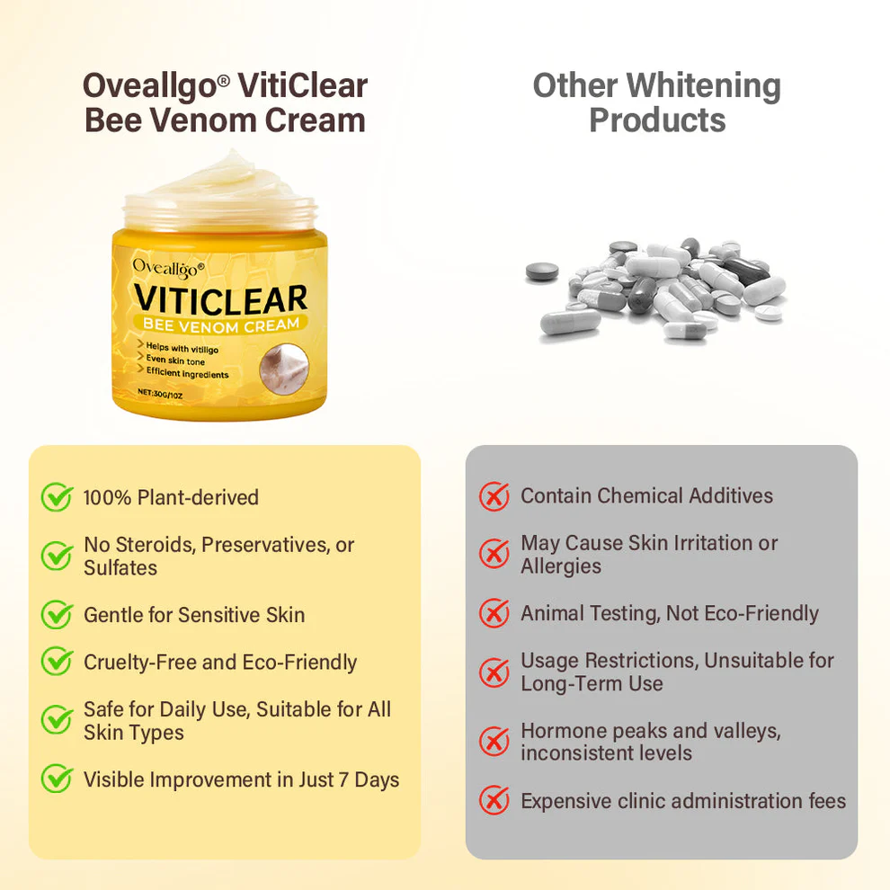 Oveallgo® VitiClear Bee Venom Cream Ultra 6 Oveallgo® VitiClear Bee Venom Cream Ultra