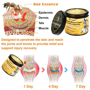 Yagoo™ Botulinum & Bee Essence Pain Relief Bone Healing Cream 40 Yagoo™ Botulinum & Bee Essence Pain Relief Bone Healing Cream