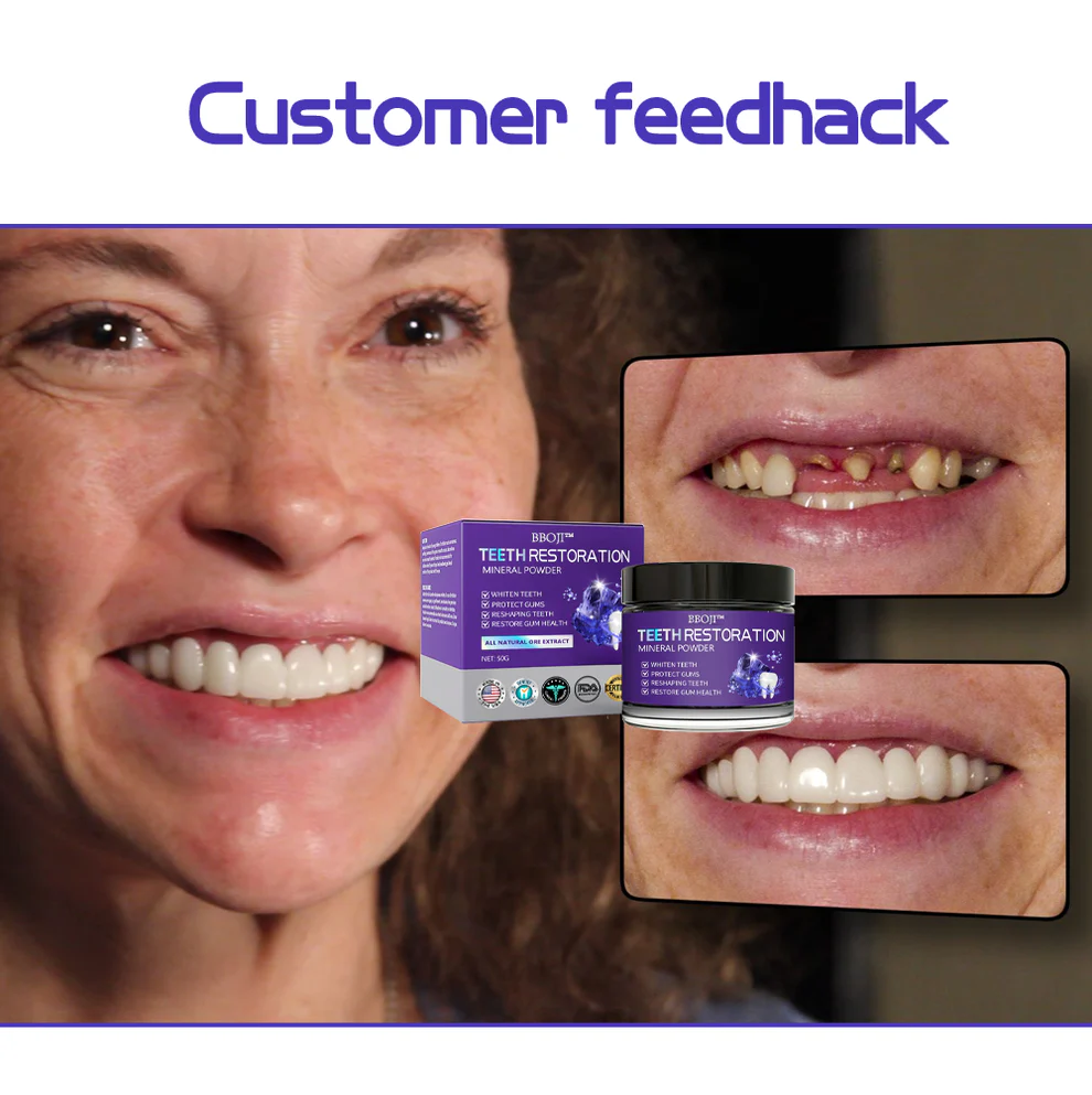 BBOJI™ TeethRestoration Mineral Powder 5 BBOJI™ TeethRestoration Mineral Powder