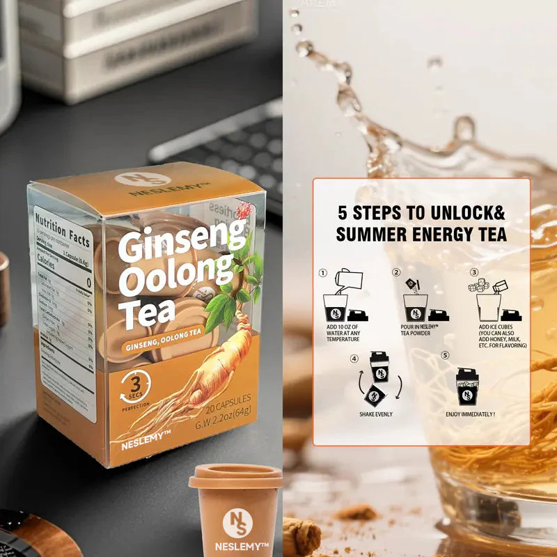 NESLEMY™ Ginseng Oolong Wellness Tea 8 NESLEMY™ Ginseng Oolong Wellness Tea