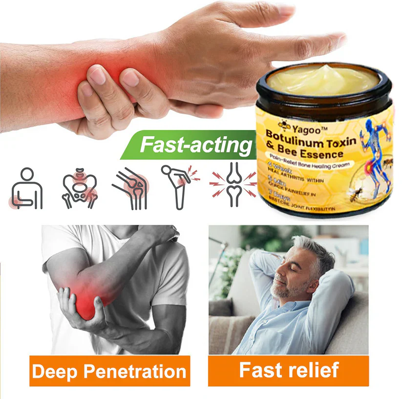 Yagoo™ Botulinum & Bee Essence Pain Relief Bone Healing Cream 19 Yagoo™ Botulinum & Bee Essence Pain Relief Bone Healing Cream