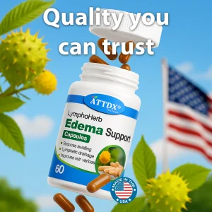 ATTDX® LymphoHerb Edema Support Capsules 15 ATTDX® LymphoHerb Edema Support Capsules