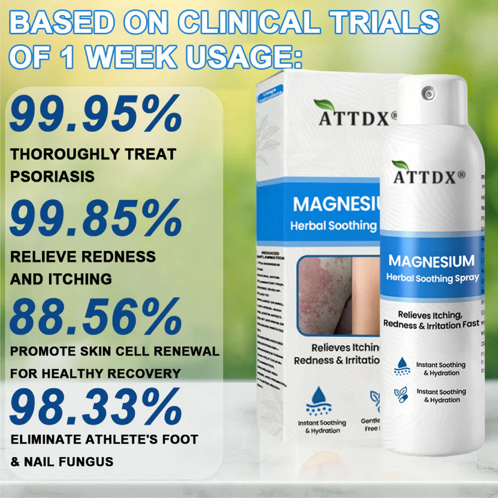 ATTDX® Magnesium Herbal Soothing Spray 6 ATTDX® Magnesium Herbal Soothing Spray