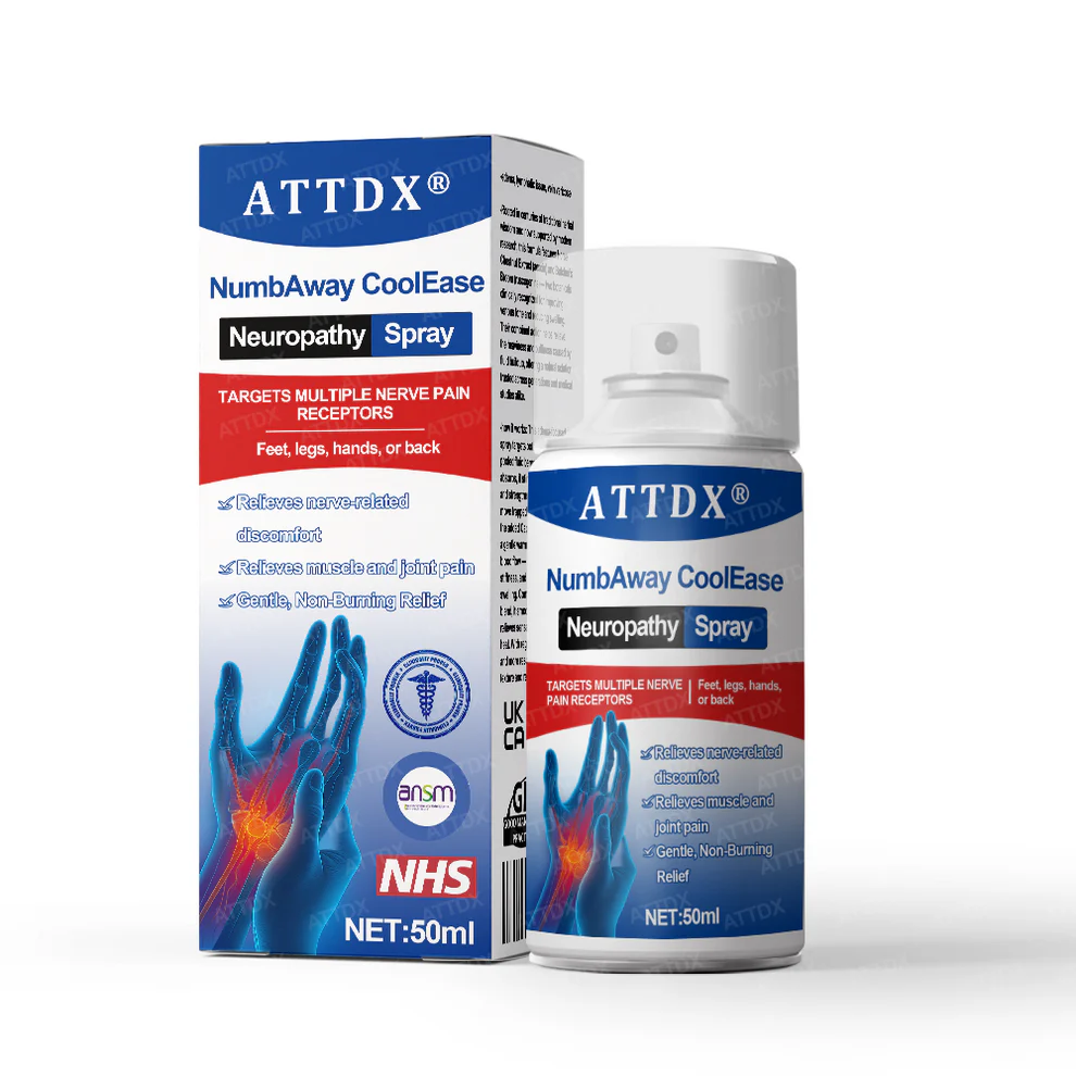 ATTDX® NumbAway CoolEase Neuropathy Spray 8 ATTDX® NumbAway CoolEase Neuropathy Spray