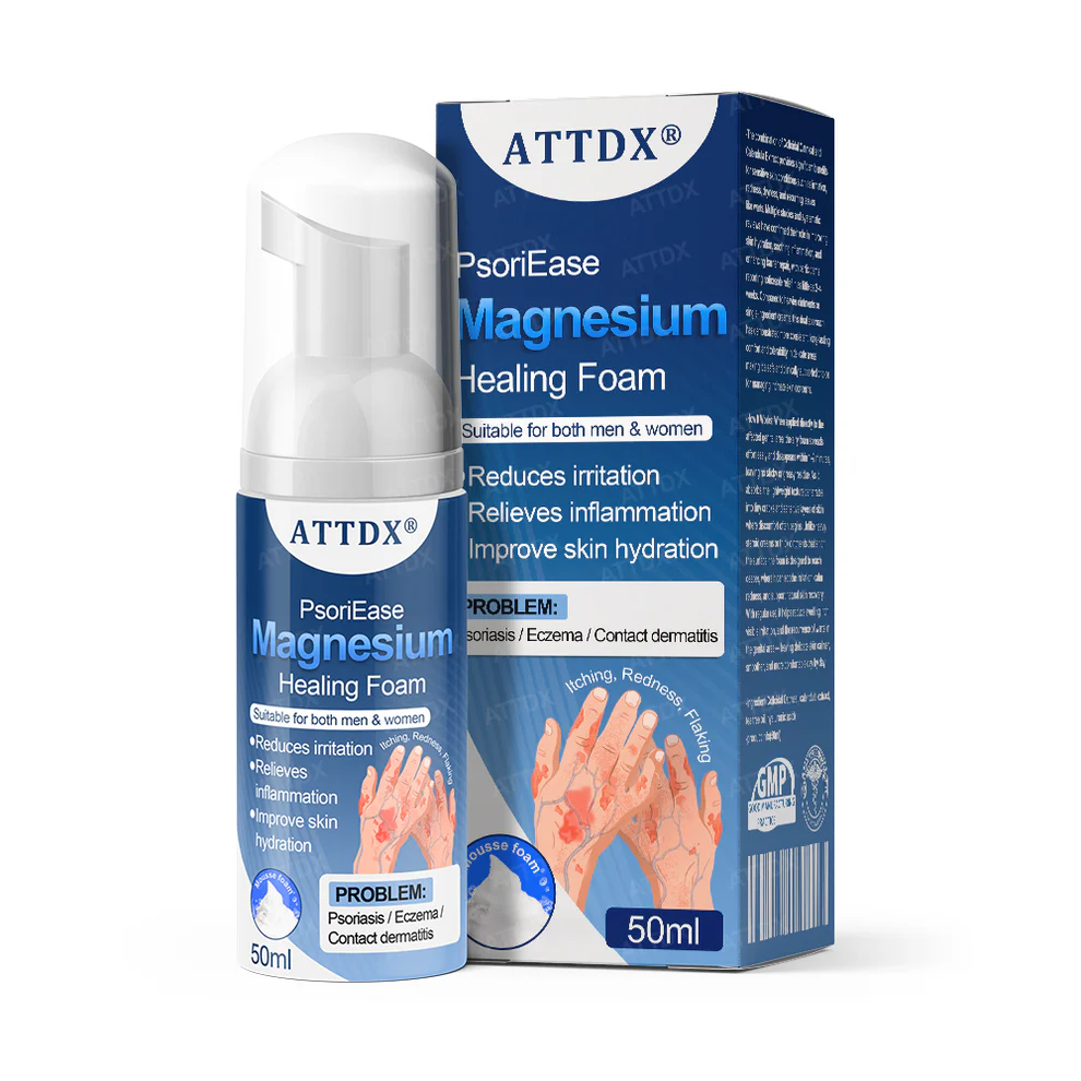 ATTDX® PsoriEase Magnesium Healing Foam 11 ATTDX® PsoriEase Magnesium Healing Foam