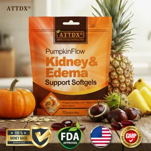 ATTDX® PumpkinFlow Kidney & Edema Support Softgels