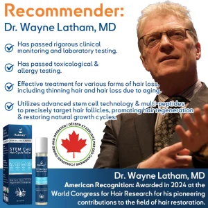 Rolimey® Stem Cell Hair Cycle Roller 14 Rolimey® Stem Cell Hair Cycle Roller