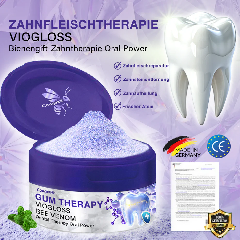 Cougex® VioGloss Bee Venom Dental Therapy Oral Power 1 Cougex® VioGloss Bee Venom Dental Therapy Oral Power