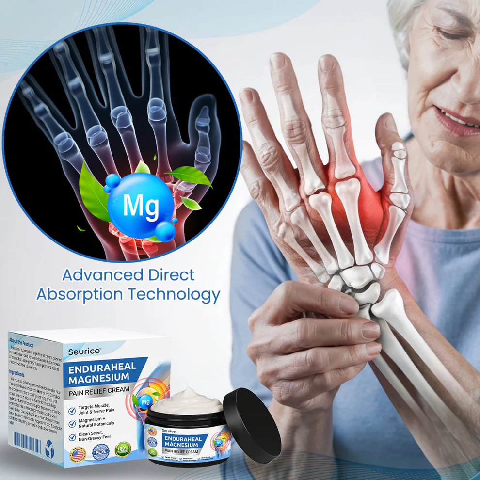 Seurico™ EnduraHeal Magnesium Pain Relief Cream 5 Seurico™ EnduraHeal Magnesium Pain Relief Cream