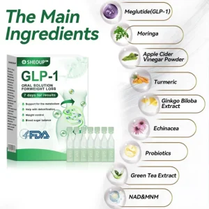 SHEOUP® GLP-1 Weight Loss Oral Solution 26 SHEOUP® GLP-1 Weight Loss Oral Solution