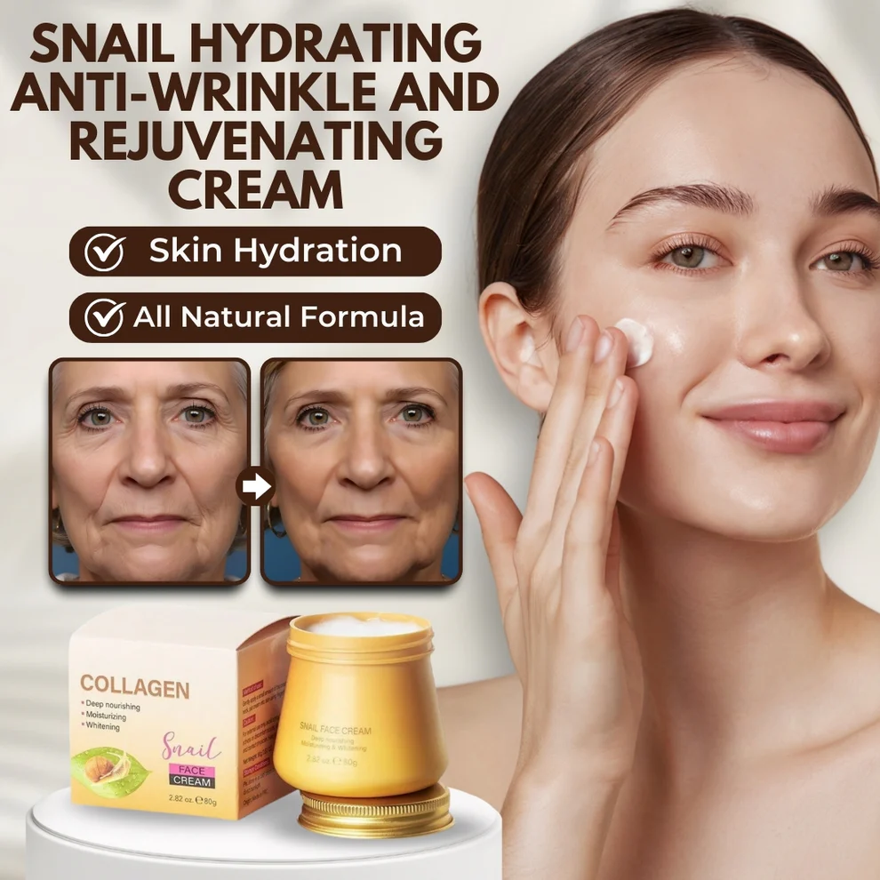Snail Hydrating Anti-Wrinkle and Rejuvenating Cream 1 Snail Hydrating Anti-Wrinkle and Rejuvenating Cream