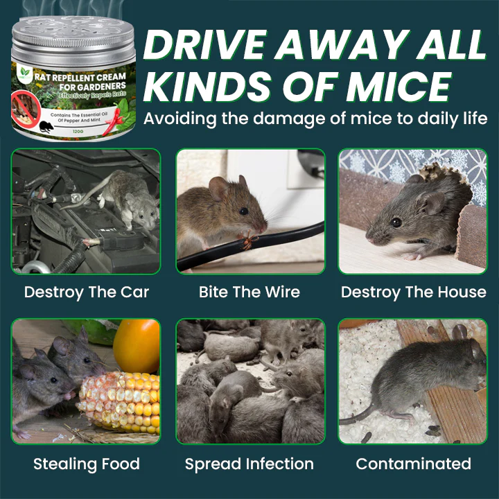 LIMETOW™ Rat Repellent Cream for Gardeners 5 LIMETOW™ Rat Repellent Cream for Gardeners