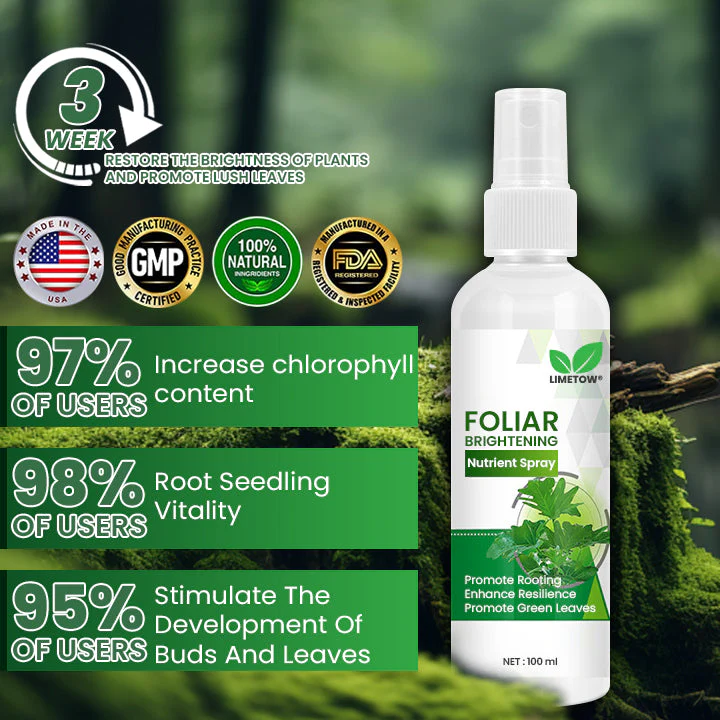 LIMETOW® Foliar Brightening Nutrient Spray 5 LIMETOW® Foliar Brightening Nutrient Spray