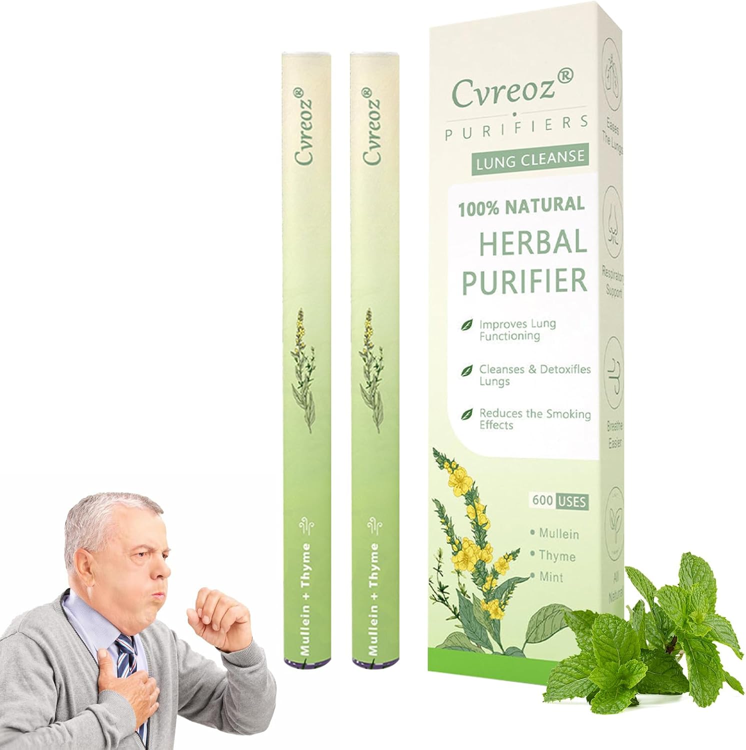 Cvreoz® Mullein Herbal Lung Purifier 1 Cvreoz® Mullein Herbal Lung Purifier